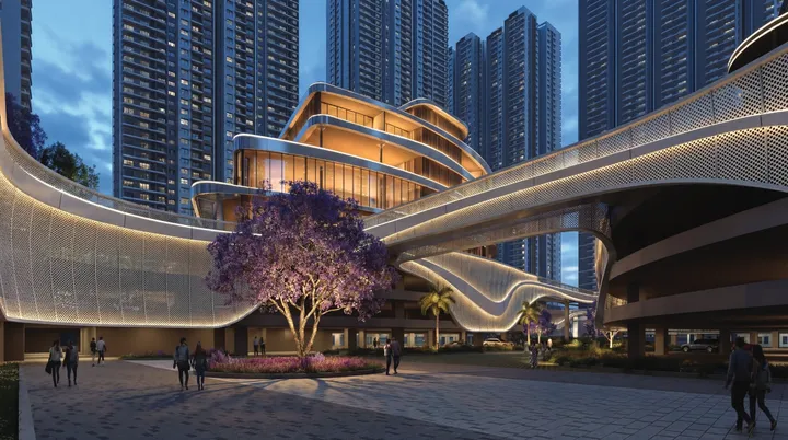 Amenity area render at Prestige Golden Grove.